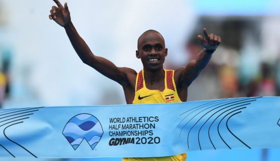 Jacob Kiplimo es una de las grandes estrellas del fondo mundial Jacob Kiplimo es una de las grandes estrellas del fondo mundial