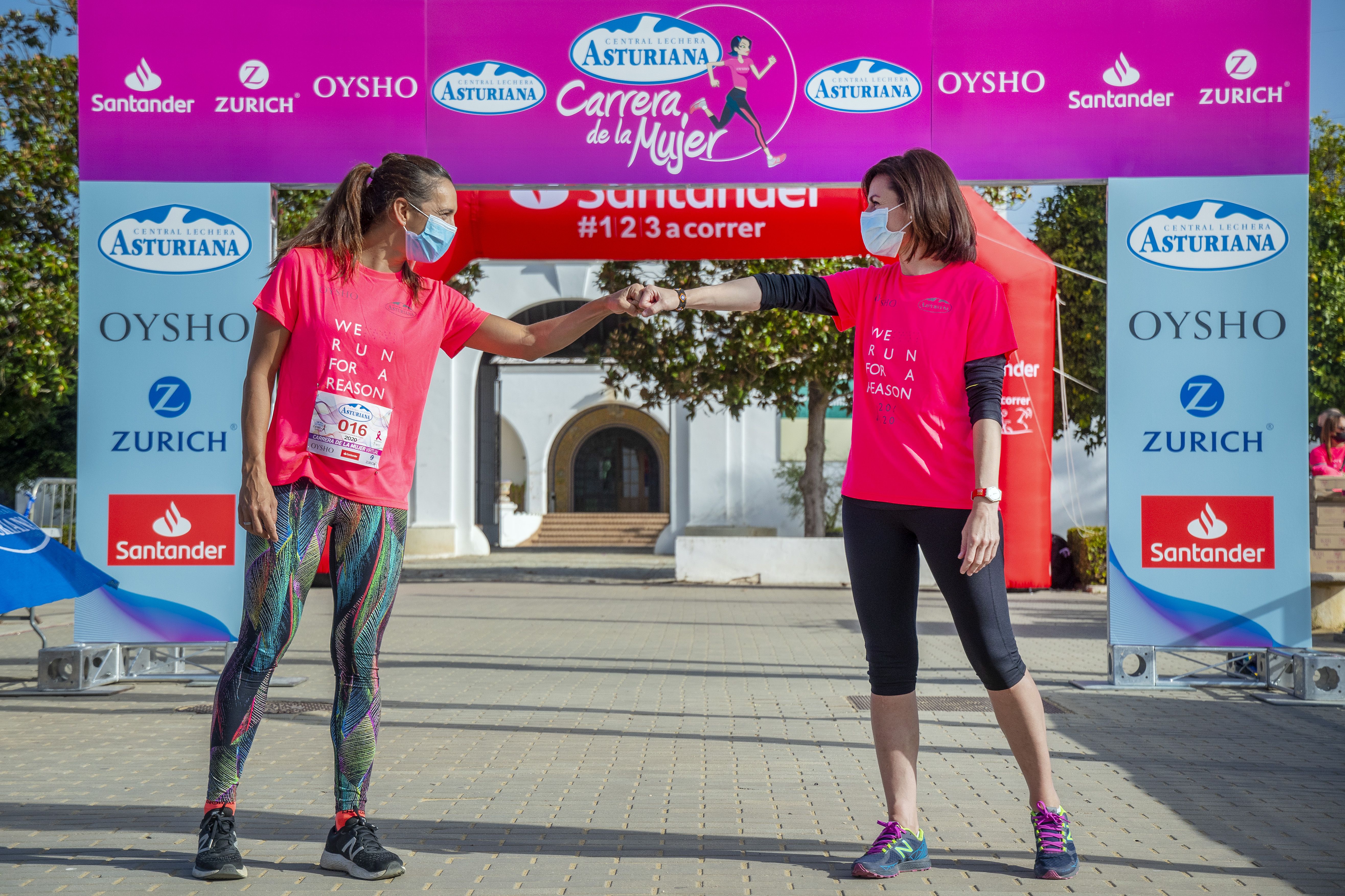Las mejores fotos de la Carrera de la Mujer Virtual de Sevilla 2020