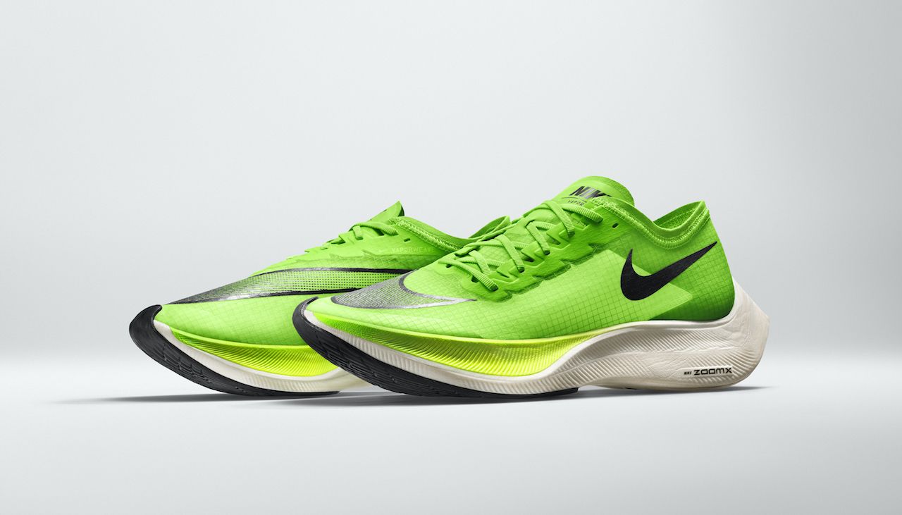En 2019 salió la Zoom Vaporfly Next% con más espuma en la media suela y un upper Vaporwave