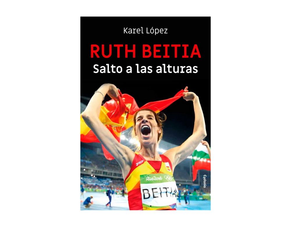 Karel López ha escrito el libro biográfico sobre Ruth Beitia.