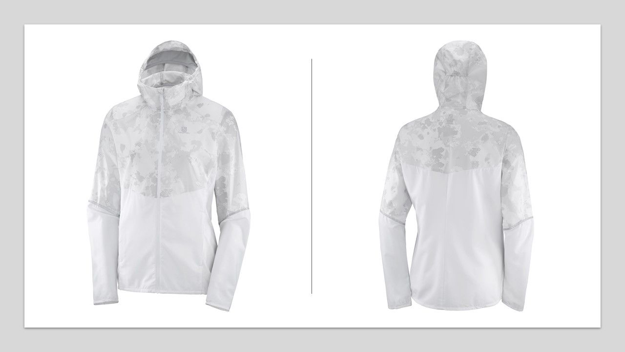 Los cortavientos, como este Salomon Agile FZ, suelen ser mucho más ligeros que los chubasqueros, aunque hay otras muchas diferencias que debes tener en cuenta.