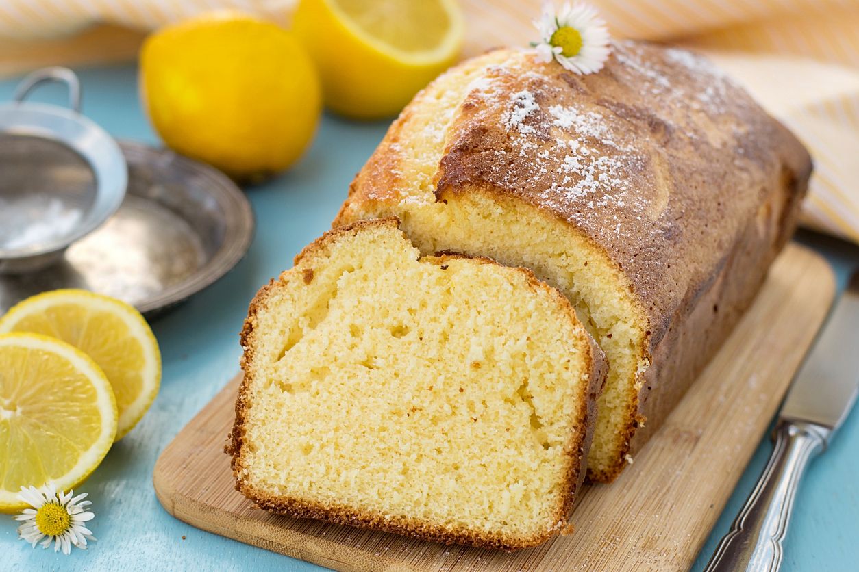 Bizcocho de limón sin gluten