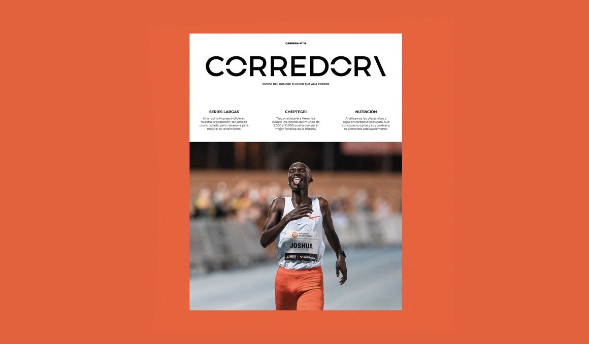 La portada del número 19 de la revista Corredor. Foto: Sportmedia.