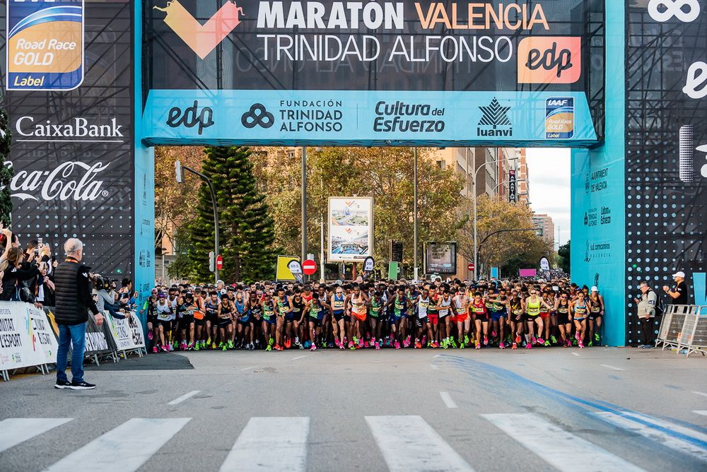 El Maratón de Valencia Trinidad Alfonso EDP sigue superándose año tras año.