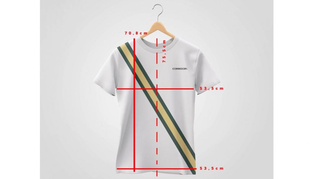 Camiseta de manga corta unisex.
