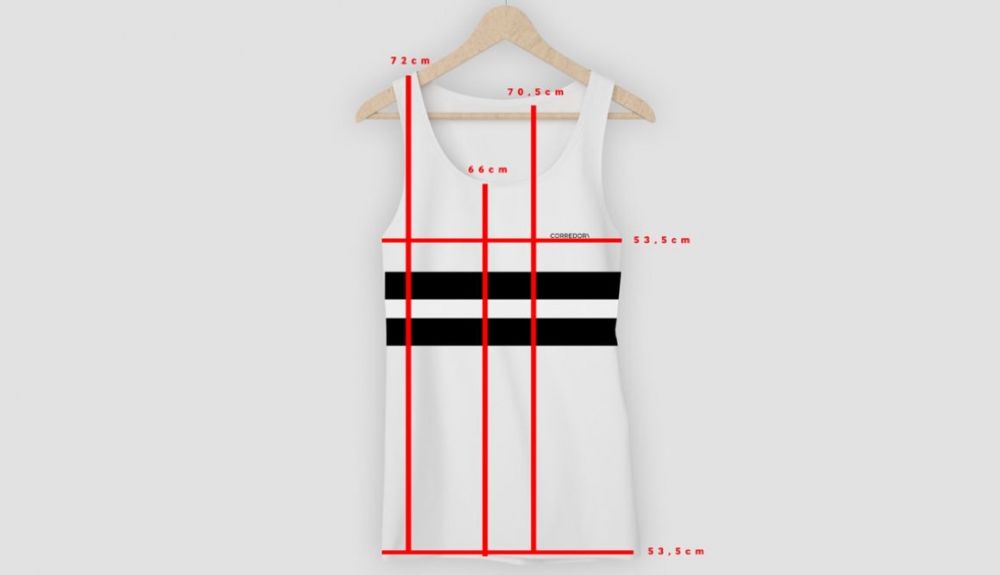 Camiseta de tirantes unisex