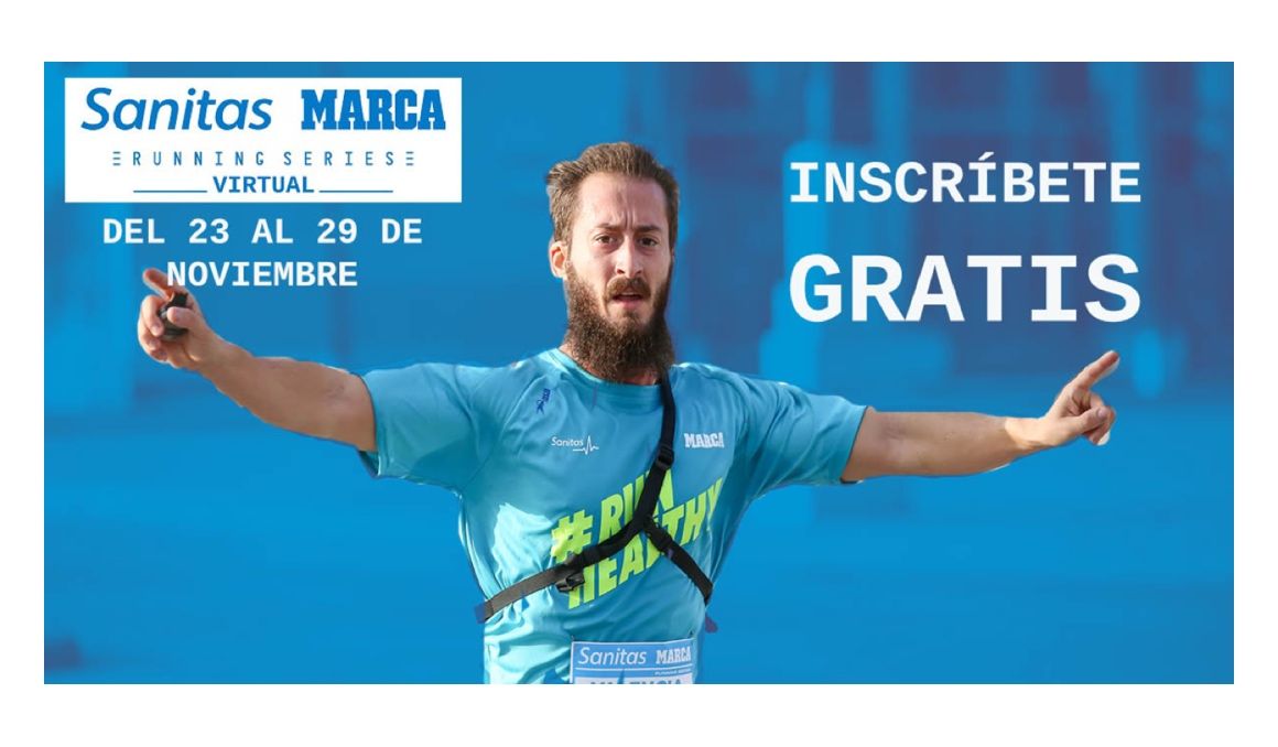 ¡Últimos días para la Sanitas Marca Running Series Virtual!