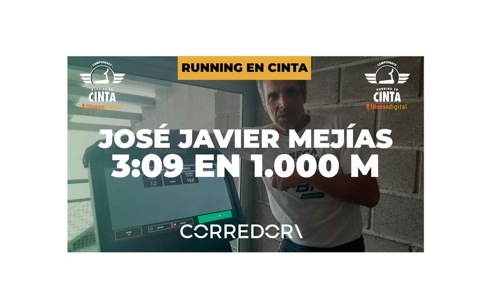 José Javier Mejías es uno de los participantes en el desafío en cinta de fitnessdigital.