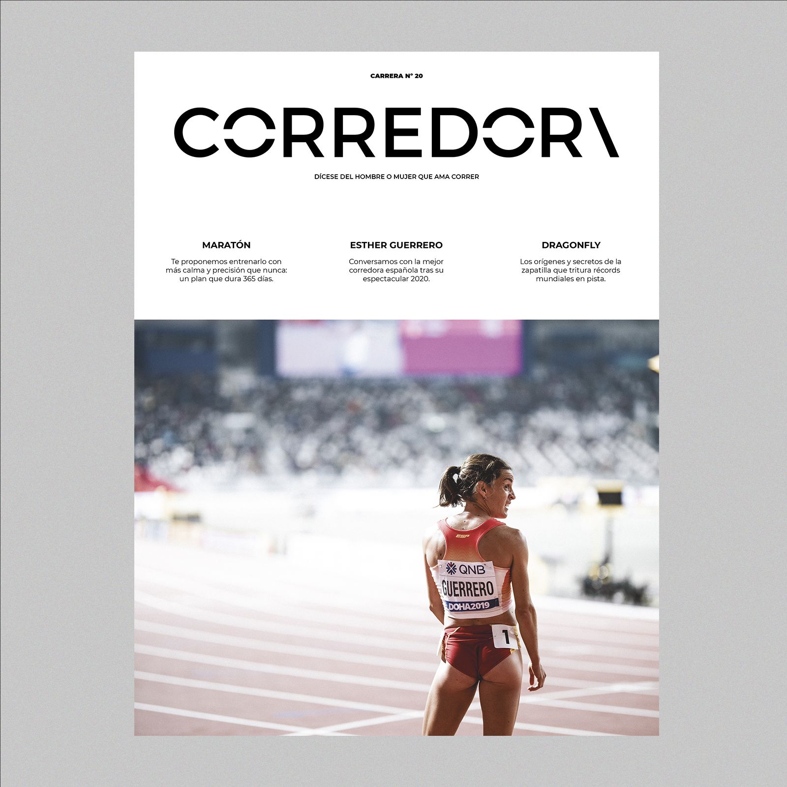 Un resumen visual de lo que te espera en el número 20 de la Revista Corredor.