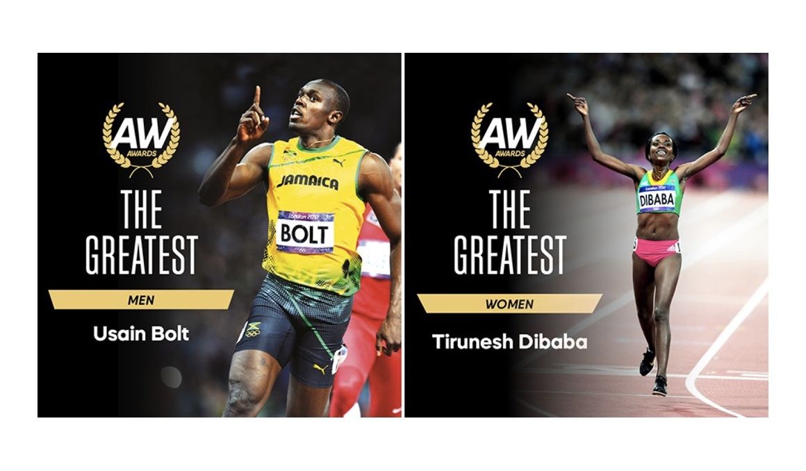 Los lectores de la prestigiosa Athletics Weekly votan a Bolt y Dibaba como mejores de la historia