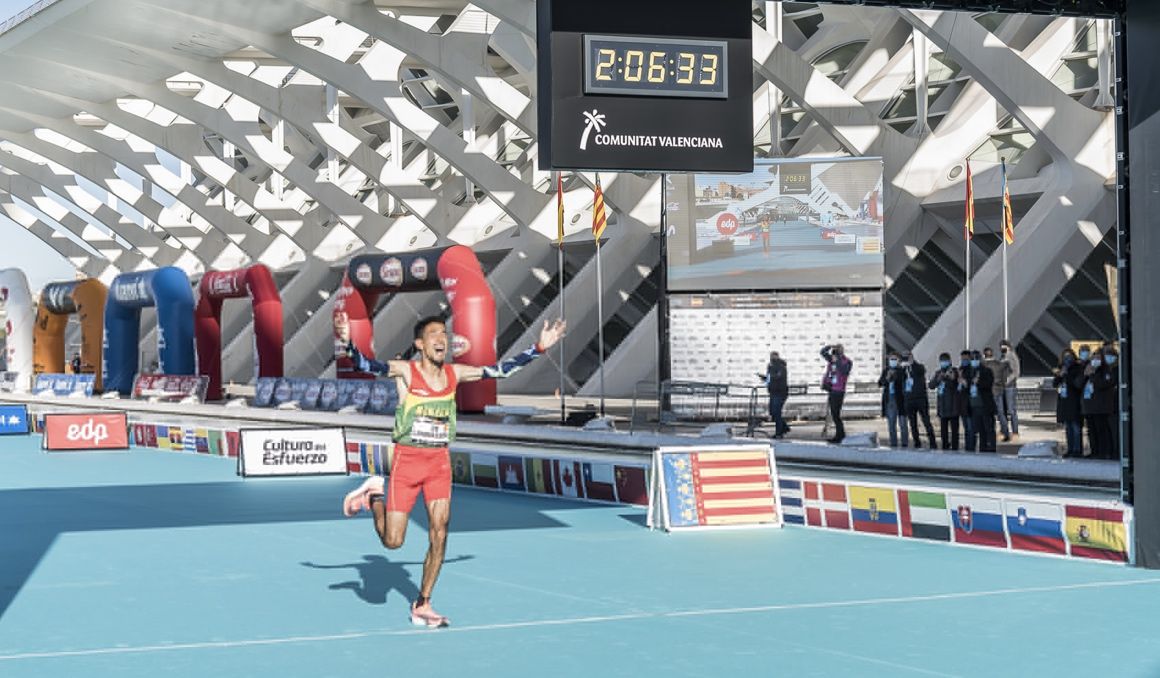 Lamdassem bate el histórico récord de España de maratón