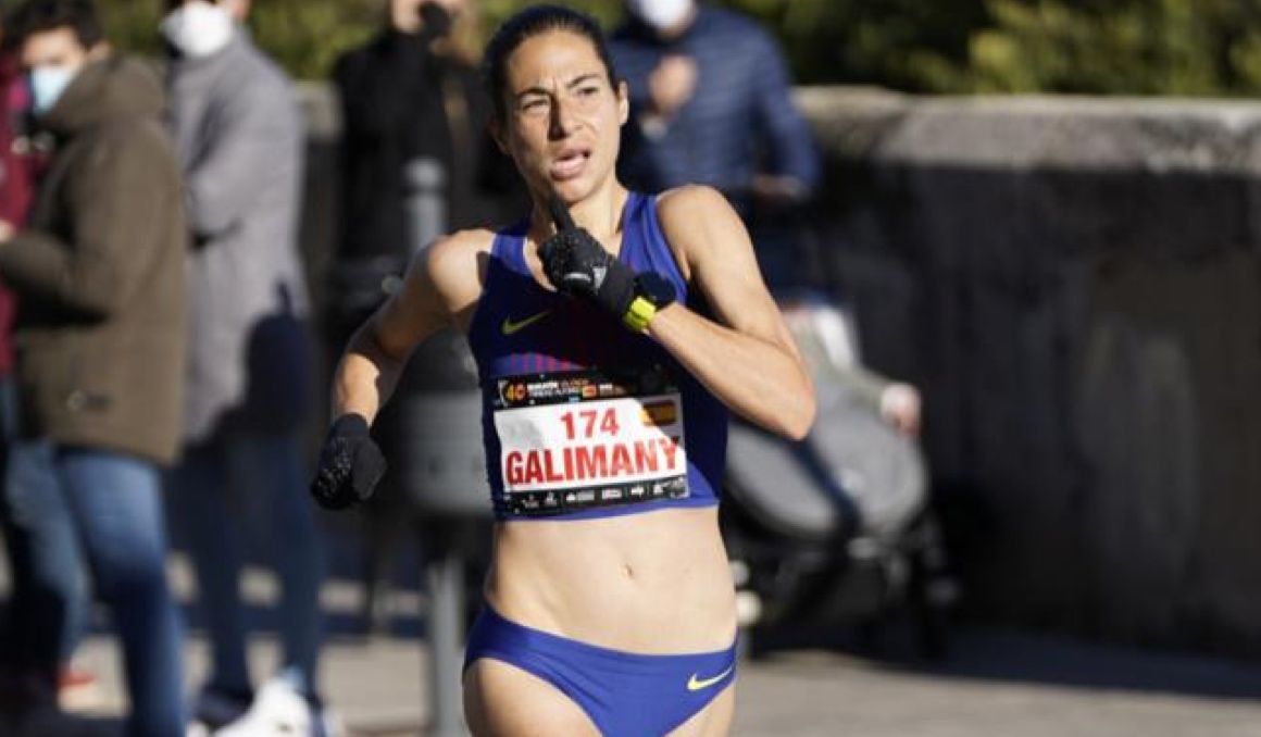Marta Galimany, a 15 segundos del récord de España. Foto: VSM Photo Events.