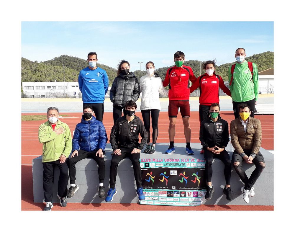 La Milla Urbana Isla de Ibiza 2020 se ha celebrado en la pista de atletismo de Can Coix