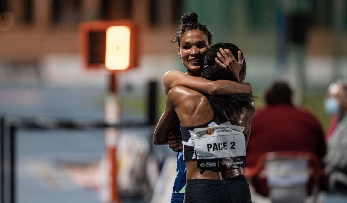 Letesenbet Gidey el día que batió el récord del mundo de 5.000 metros en Valencia. Foto Sportmedia