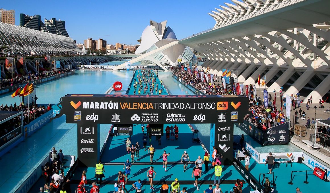 El Maratón Valencia no abrirá de momento más inscripciones para la carrera de 2021