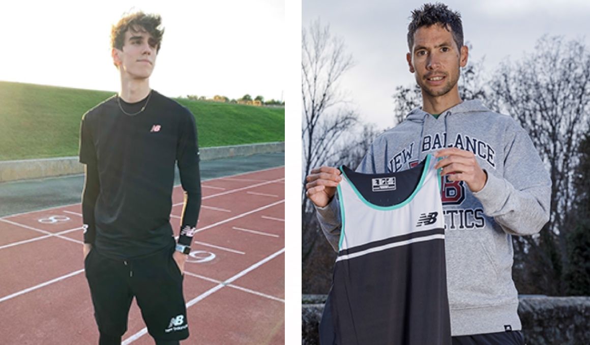 Bernat Erta y Javi Guerra, dos de los fichajes de New Balance para 2021