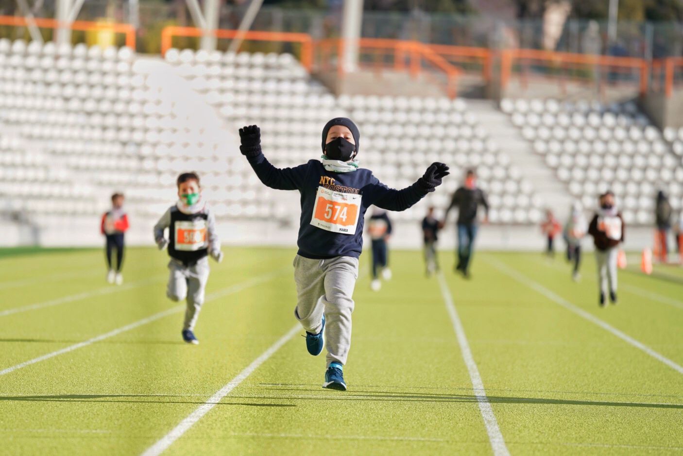 Las mejores fotos de la Nationale-Nederlanden San Silvestre Vallecana Mini 