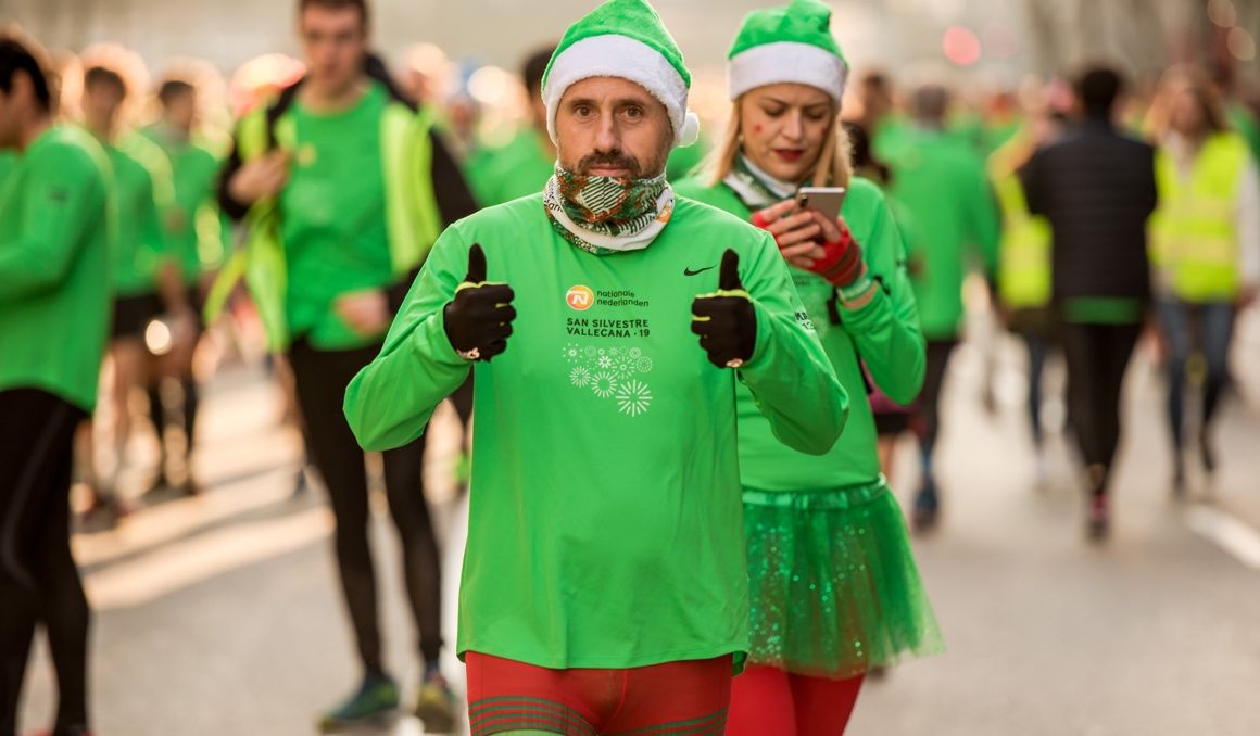 Una imagen de la San Silvestre Vallecana 2019. Foto: Organización.