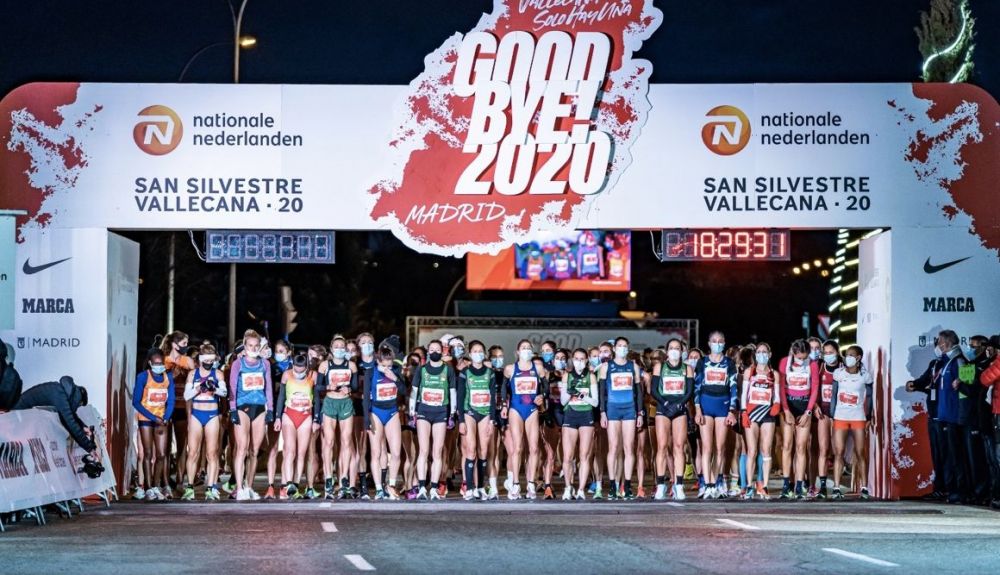 Una imagen de la salida femenina de la Nationale Nederlanden San Silvestre Vallecana. Foto VSM Photoevents Una imagen de la salida femenina de la Nationale Nederlanden San Silvestre Vallecana. Foto VSM Photoevents