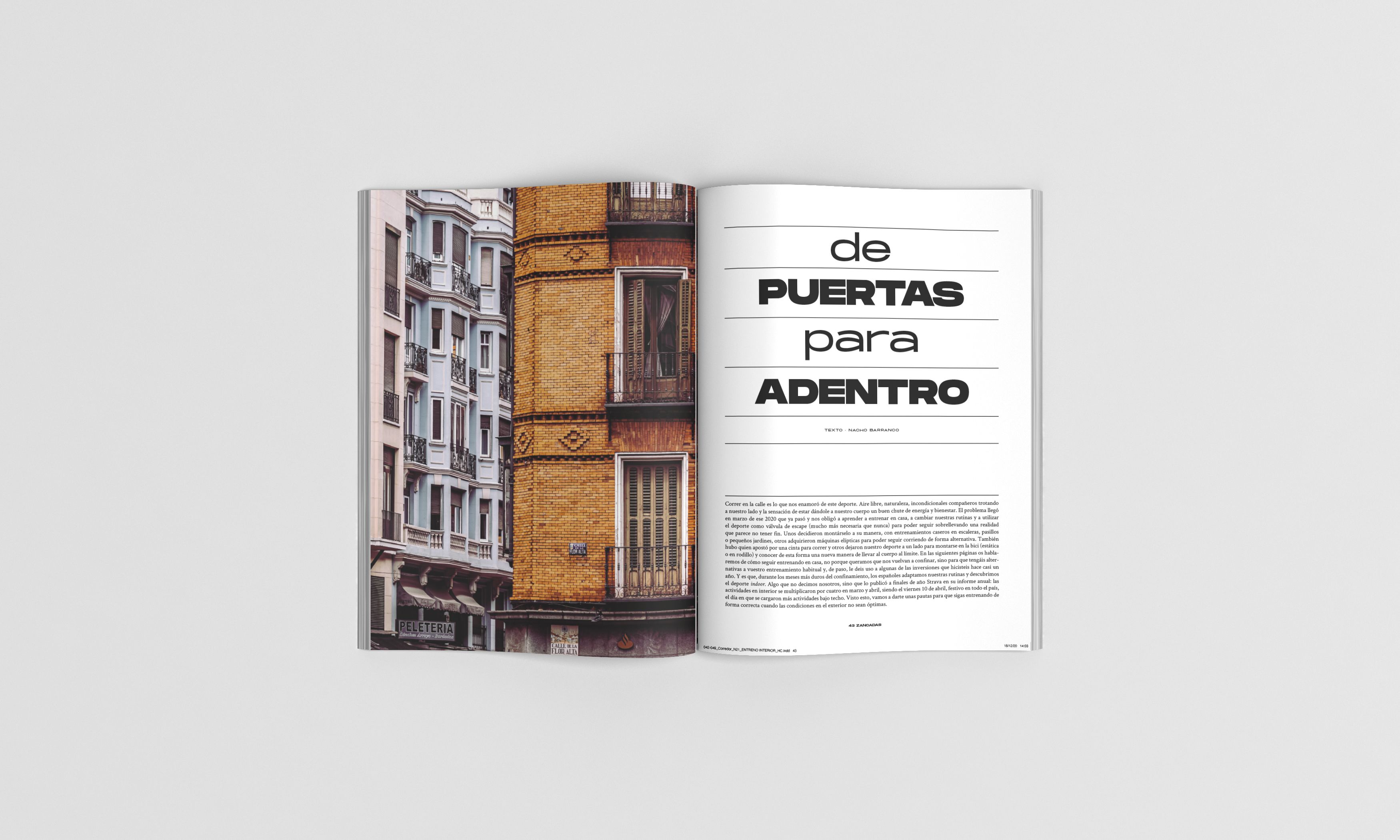 Ya en los quioscos el número 21 de la revista Corredor