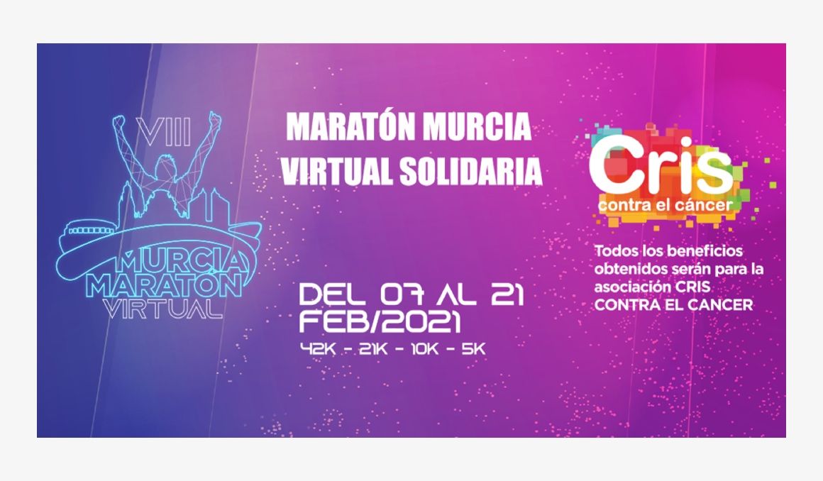 El Maratón Murcia (con todas sus distancias) será virtual en 2021