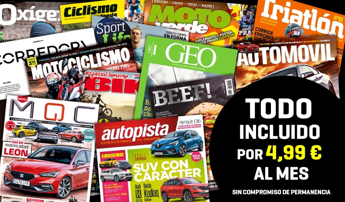 Todas las revistas de MPIB por 4,99€ al mes