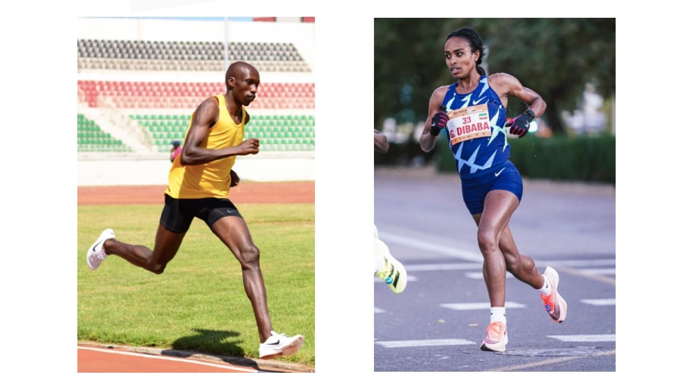 What's the best trunk inclination for running? Leaning forward like Cheruiyot or upright like Dibaba