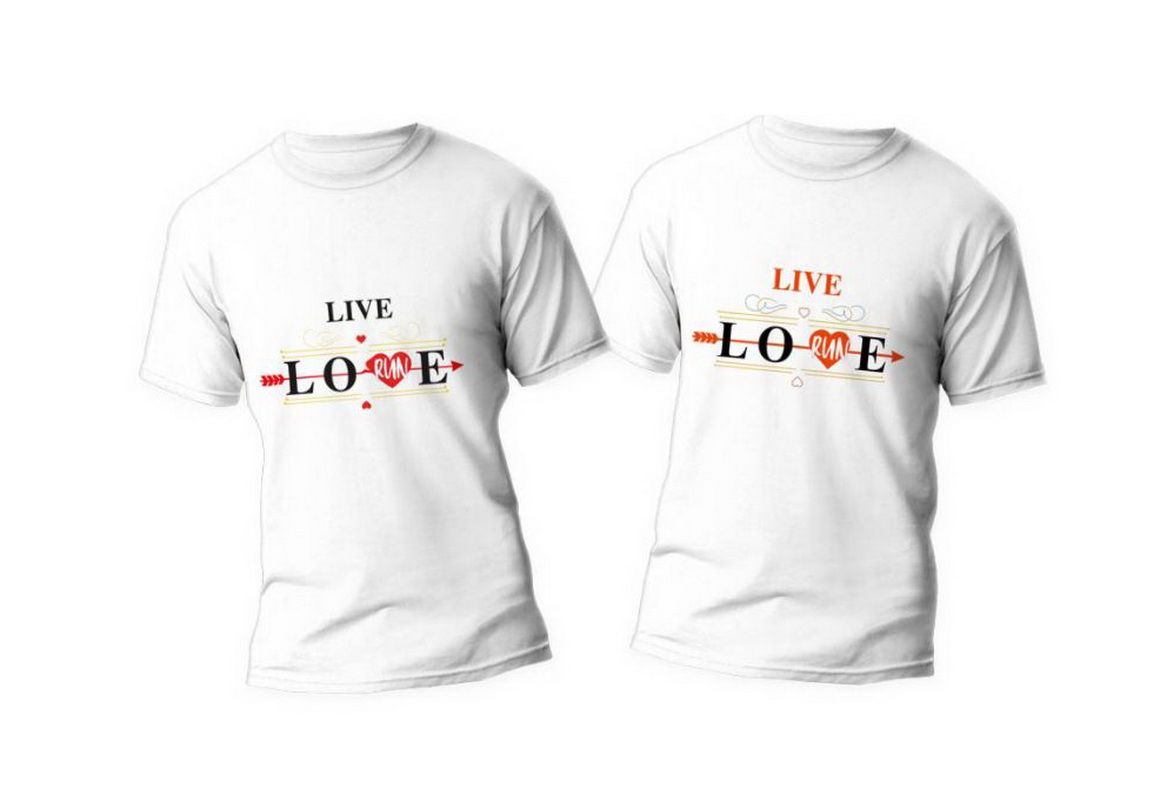 Así son las camisetas de la Carrera Virtual por Parejas Love Run