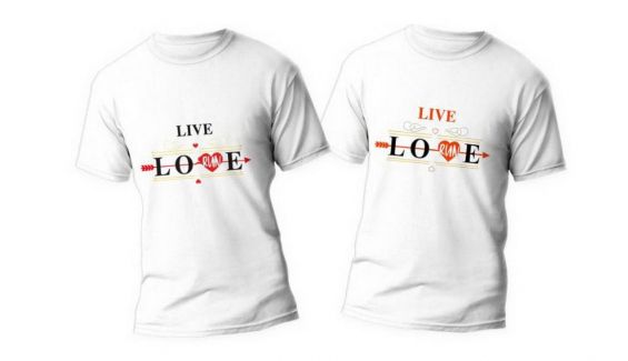 Así son las camisetas de la Carrera Virtual por Parejas Love Run