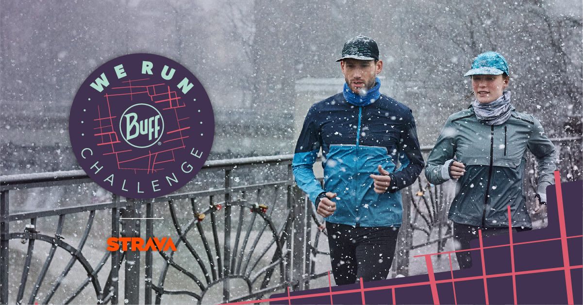 Únete en Strava al We Run Buff® Challenge.