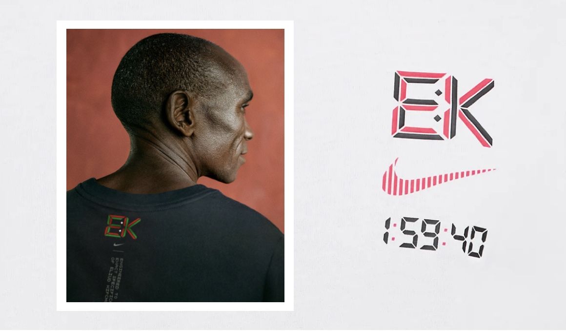 Nike lanza una colección para homenajear a Eliud Kipchoge