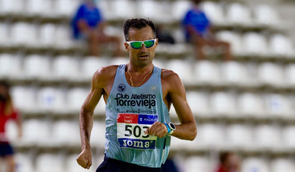 El marchador Luis Manuel Corchete. Foto: Joan Estruch