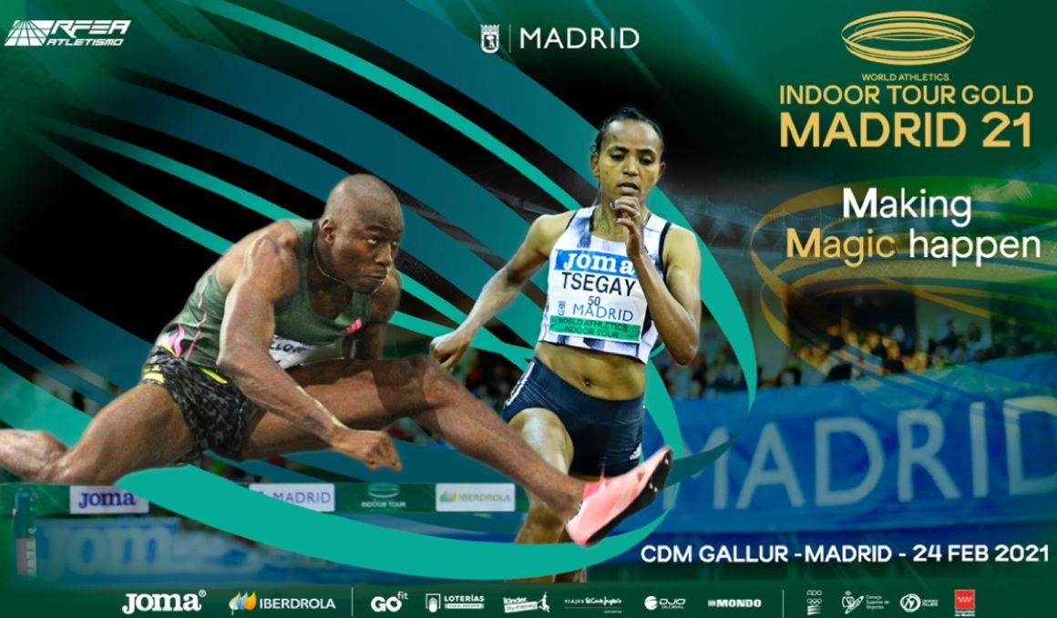 Madrid coronará a los campeones del World Indoor Tour este miércoles 24 de febrero.