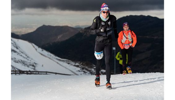 Virginia Pérez, ganadora del Snow Running Sierra Nevada 2021 Virginia Pérez, ganadora del Snow Running Sierra Nevada 2021
