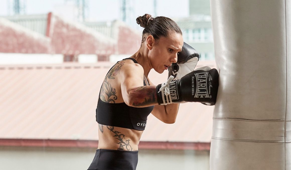 Una imagen de la boxeadora y corredora Joana Pastrana. Foto: Jaime de Diego.
