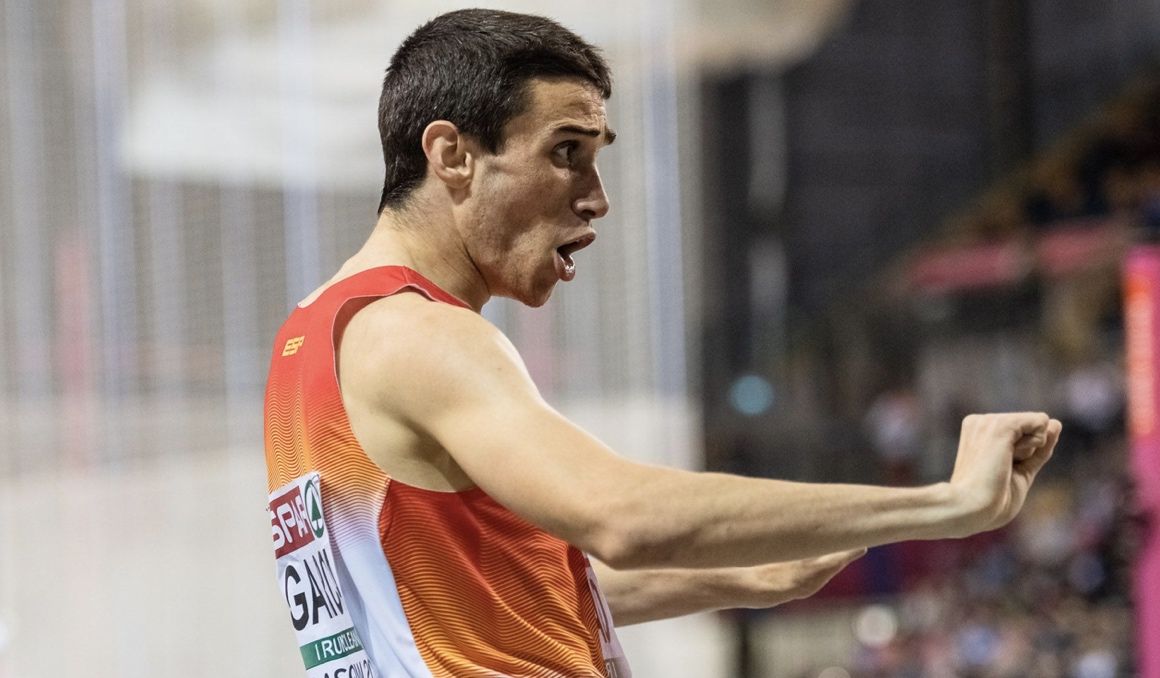 Mariano "La Moto" García gana en Madrid y roza el récord de España. Foto: Sportmedia.