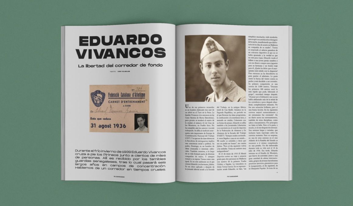 Así es el interior del número 23 de la revista Corredor