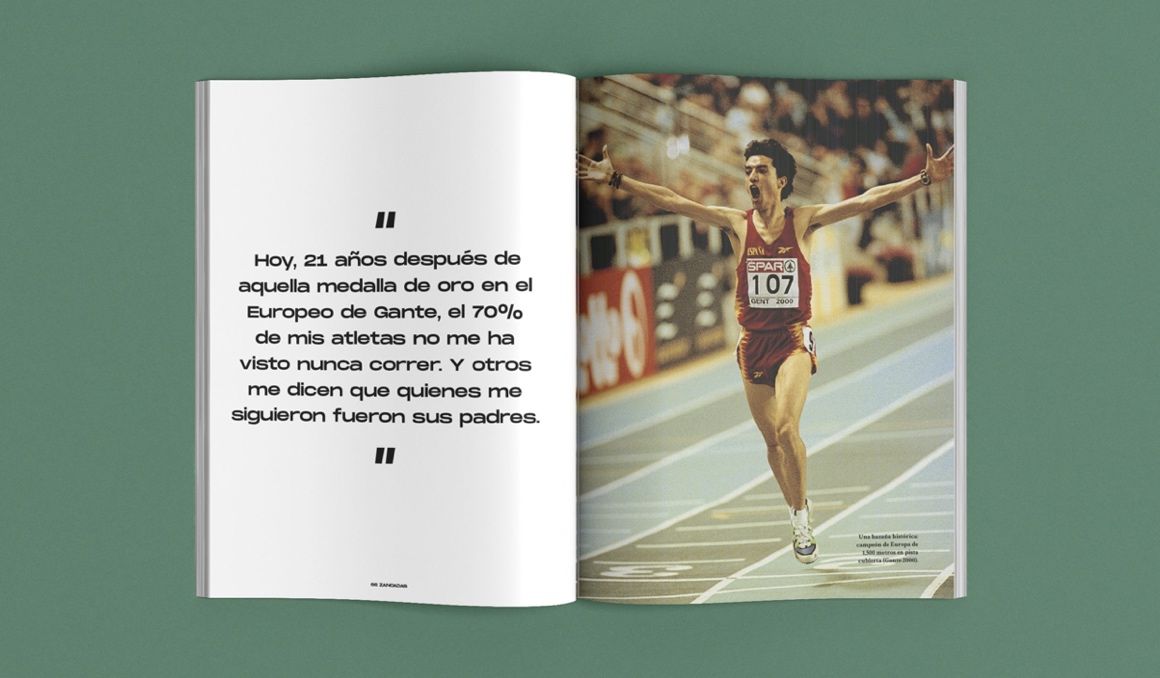 Así es el interior del número 23 de la revista Corredor