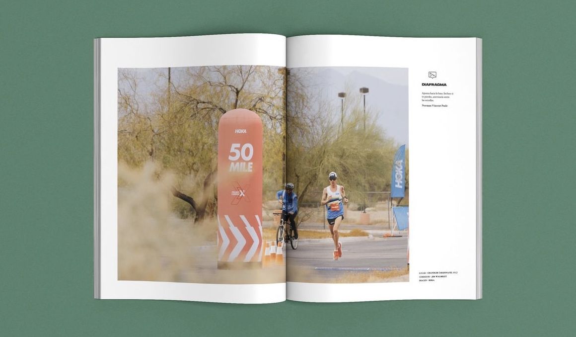 Así es el interior del número 23 de la revista Corredor 