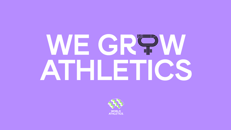 World Athletics lanza #WeGrowAthletics