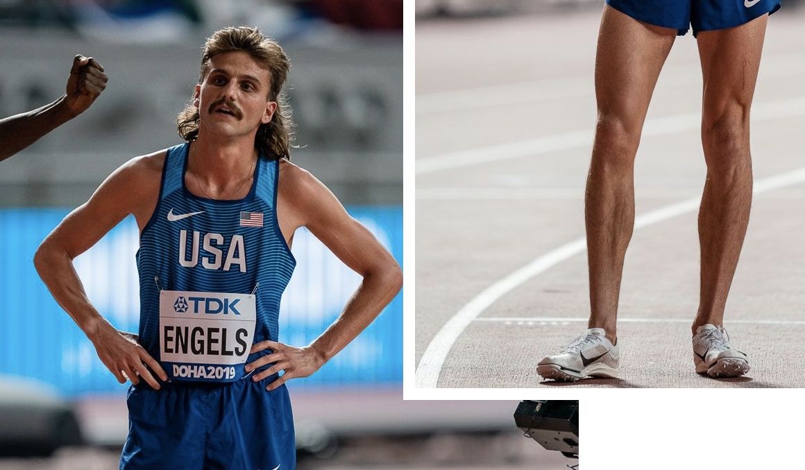 Craig Engels durante el Campeonato del Mundo de Doha 2019. Foto Sportmedia
