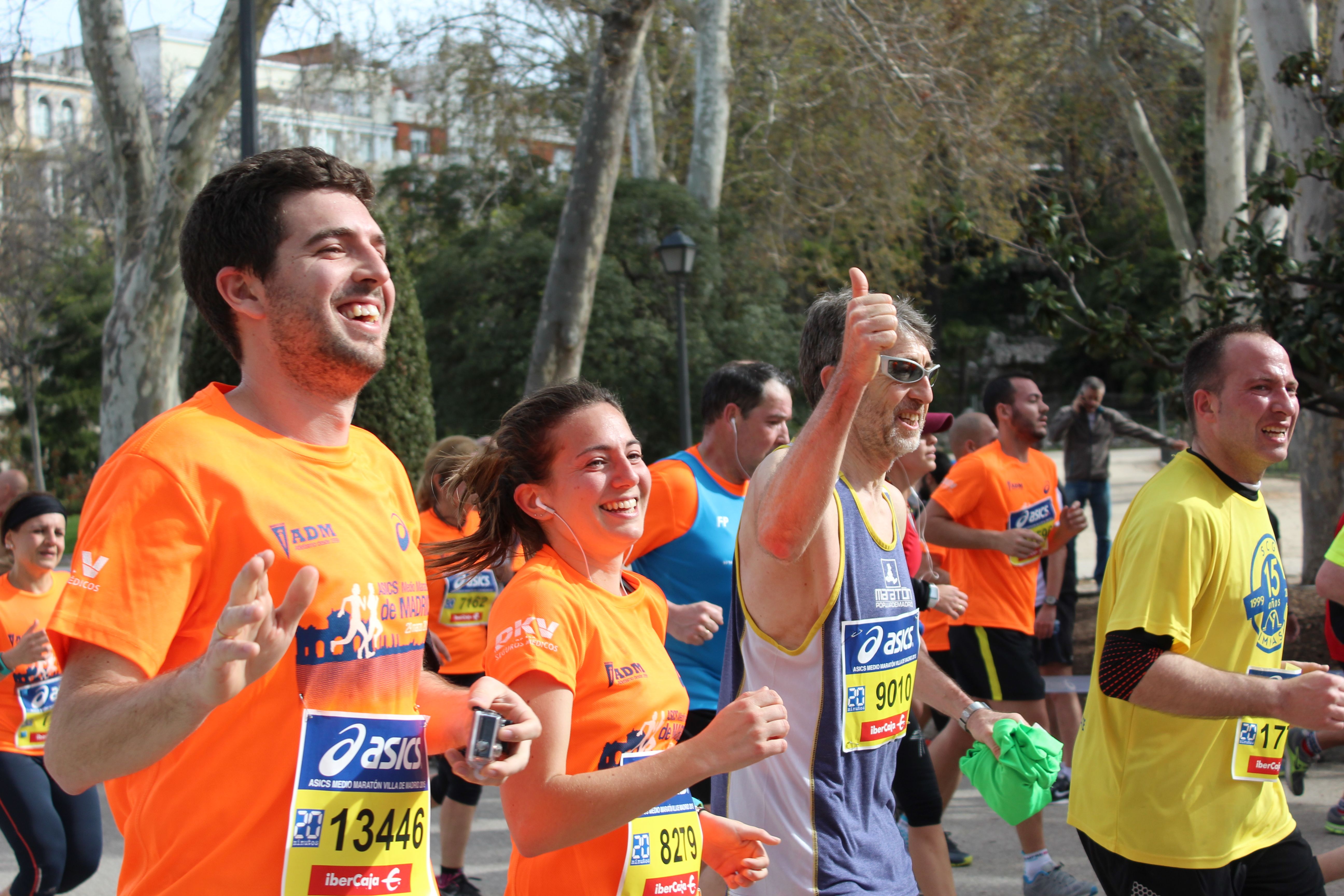 Disfrutando en carrera Disfrutando en carrera