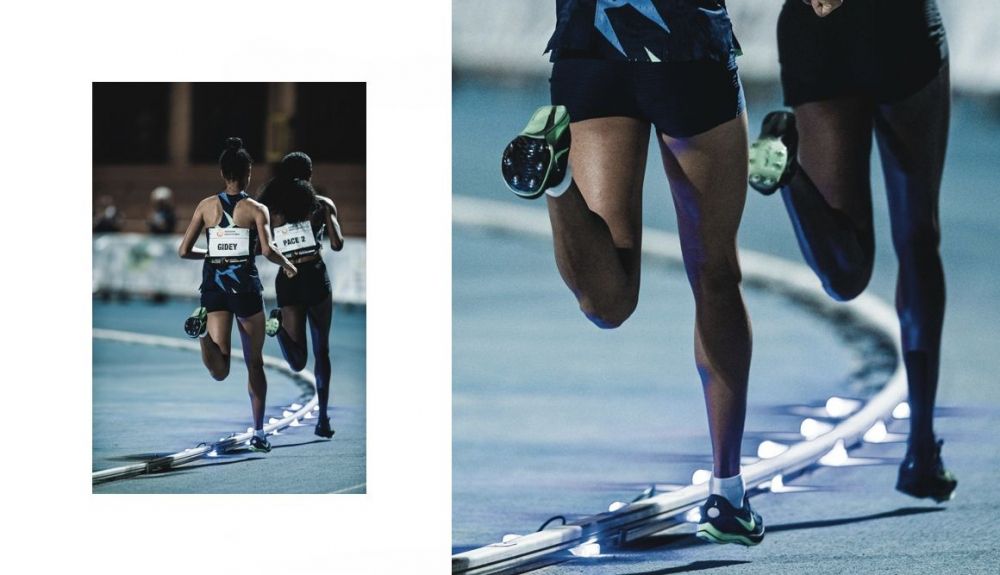 Letesenbet Gidey y Beatrice Chepkoech durante el récord del mundo de 5.000 metros de la etíope. Foto Sportmedia Letesenbet Gidey y Beatrice Chepkoech durante el récord del mundo de 5.000 metros de la etíope. Foto Sportmedia