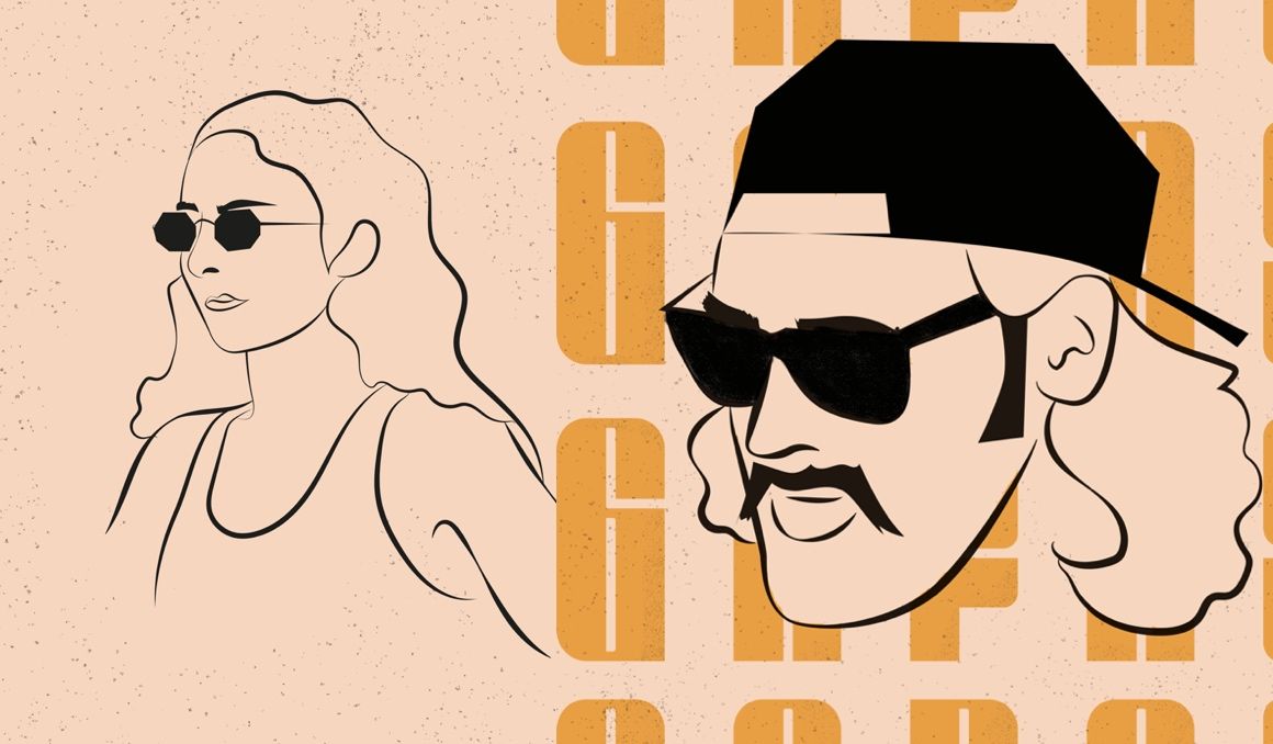 ¿Por qué hay que correr con gafas todo el año? Ilustración: Álex Corral.