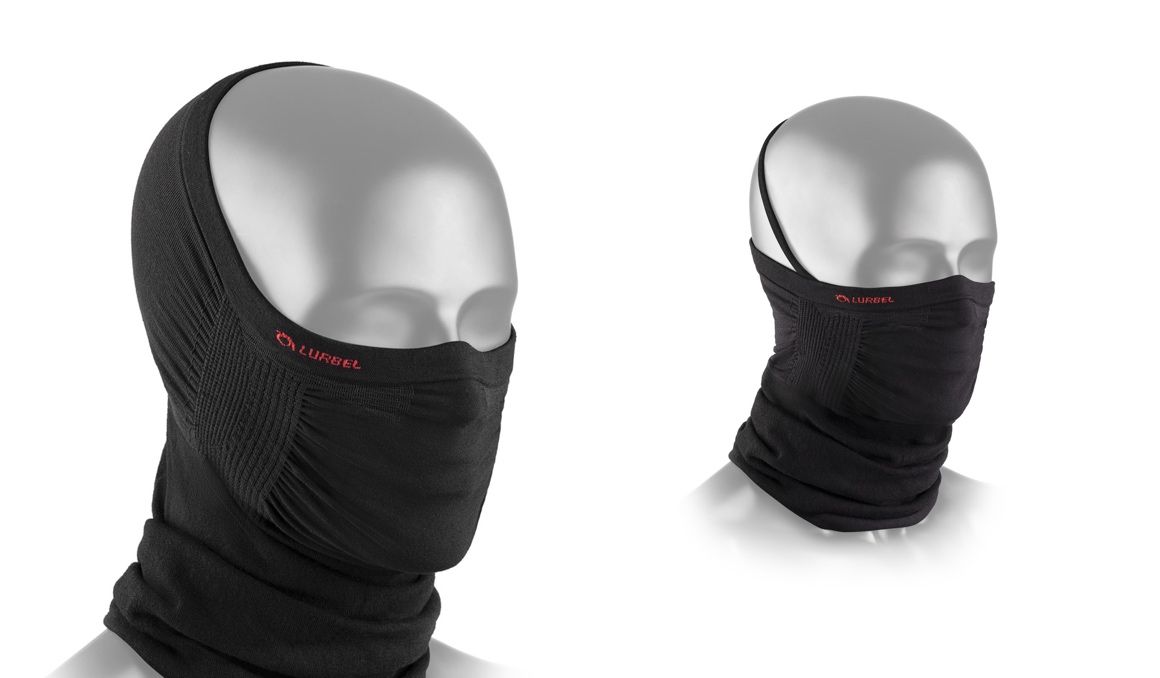 Probamos la mascarilla y braga de cuello Lurbel Faz Warm