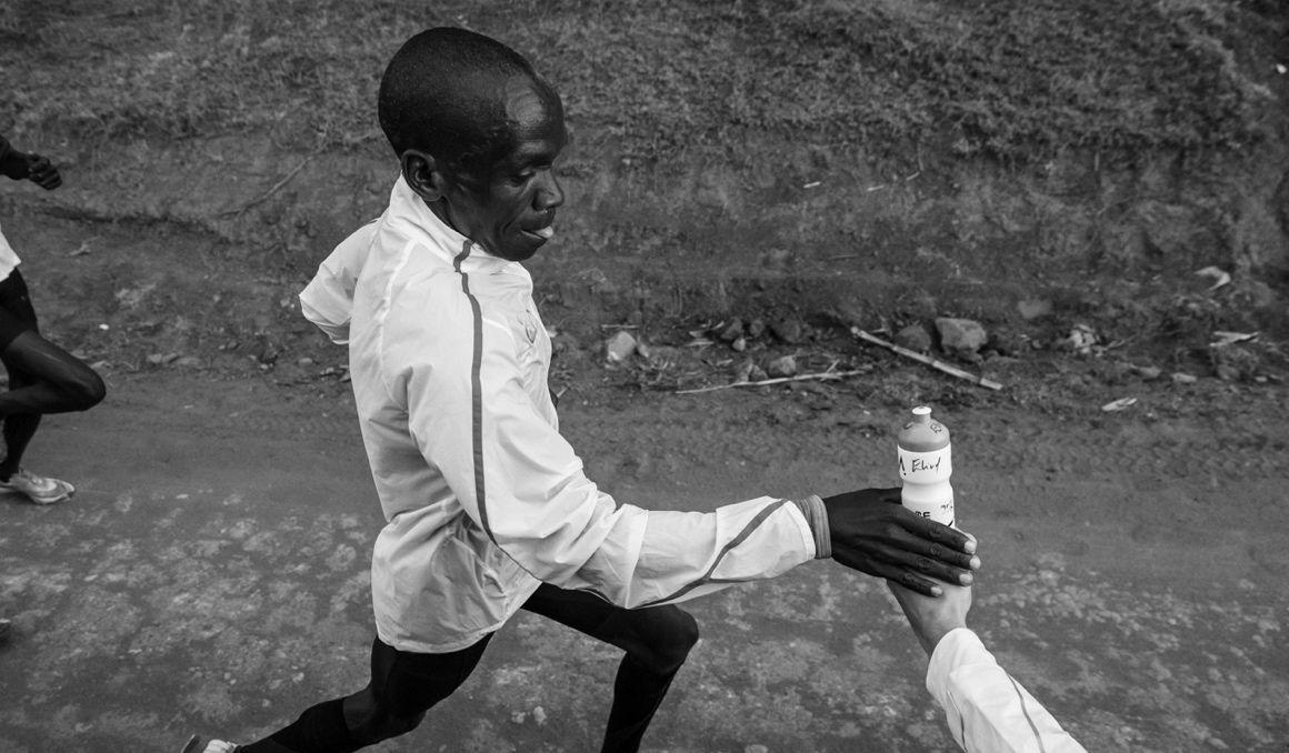 Así es el avituallamiento de Kipchoge para un maratón
