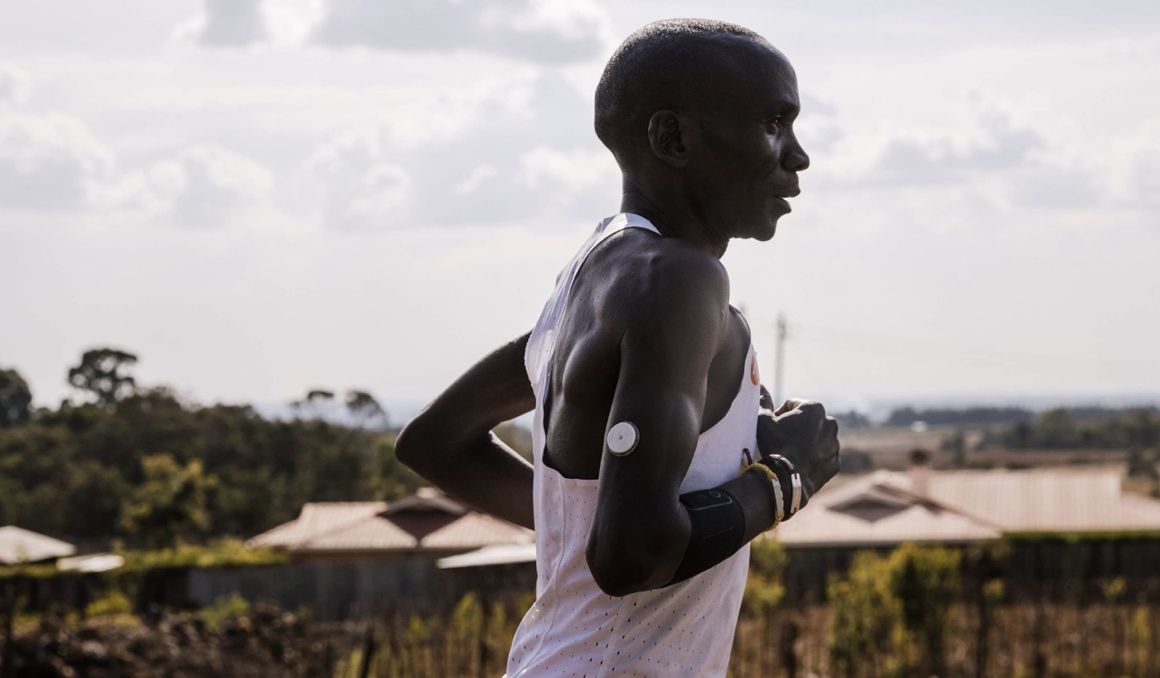 El sensor "antipájaras"que usa Eliud Kipchoge