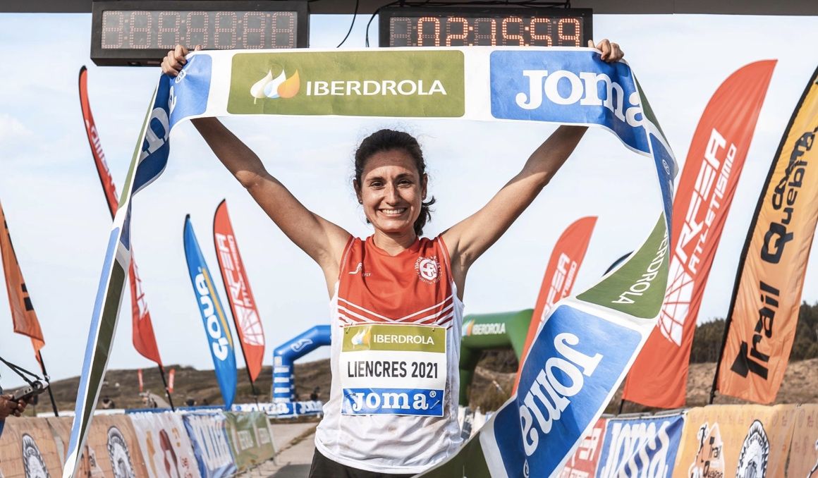 Nuria Gil, nuevos campeona de España de Trail Running. Foto: RFEA.