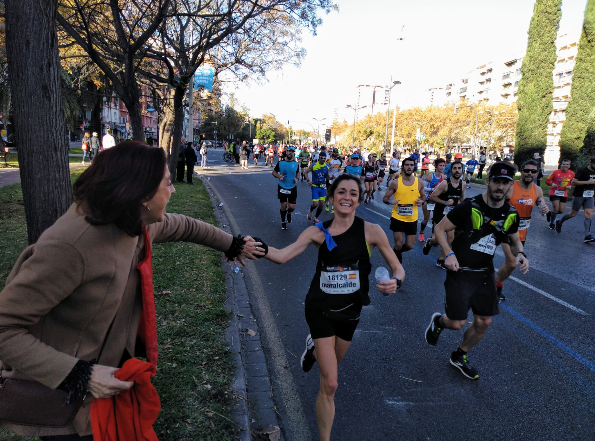 Con los ánimos de mis padres en Valencia'2019 Con los ánimos de mis padres en Valencia'2019