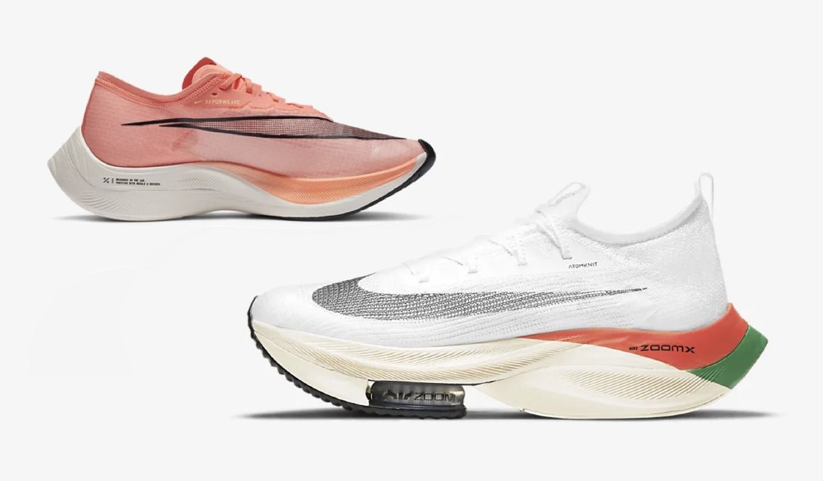 Las Alphafly Kipchoge y las Vaporfly NEXT% al -20% en la web de Nike